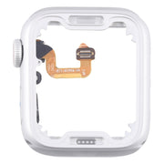 For Apple Watch Series 6 44MM GPS Aluminium Alloy Middle Frame Bezel Plate with Crown Spin Axis Flex Cable(Silver)