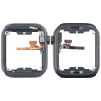 For Apple Watch Series 7 45MM GPS Aluminium Alloy Middle Frame Bezel Plate with Crown Spin Axis Flex Cable(Green) - Middle Frame by PMC TechLife | Online Shopping South Africa | PMC TechLife | Buy Now Pay Later Mobicred