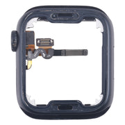 For Apple Watch Series 7 / 8 / 9 41MM LTE Aluminium Alloy Middle Frame Bezel Plate with Crown Spin Axis Flex Cable(Midnight)