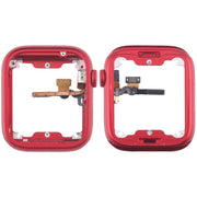 For Apple Watch Series 7 / 8 / 9 45MM GPS Aluminium Alloy Middle Frame Bezel Plate with Crown Spin Axis Flex Cable(Red)