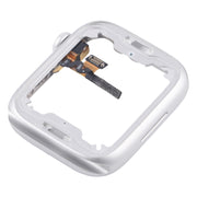 For Apple Watch Series  8 / 9 45MM GPS Aluminium Alloy Middle Frame Bezel Plate with Crown Spin Axis Flex Cable(Silver)