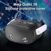 STARTRC GAMES For Meta Quest 3S VR Silicone Protective Cover(Black)