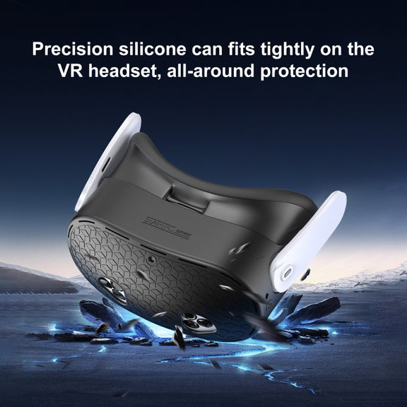 STARTRC GAMES For Meta Quest 3S VR Silicone Protective Cover(Black)