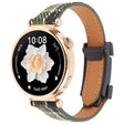 22mm Universal Slim Magnetic Buckle Napped Fabric Leather Watch Band(Green) - free shipping - PMc TechLife - Order now!