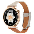 20mm Universal Slim Magnetic Buckle Genuine Leather Watch Band(Brown Light Grey) - free shipping - PMc TechLife - Order now!