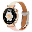 22mm Universal Slim Magnetic Buckle Genuine Leather Watch Band(Pink Beige) - free shipping - PMc TechLife - Order now!