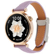 22mm Universal Slim Magnetic Buckle Genuine Leather Watch Band(Purple) - free shipping - PMc TechLife - Order now!