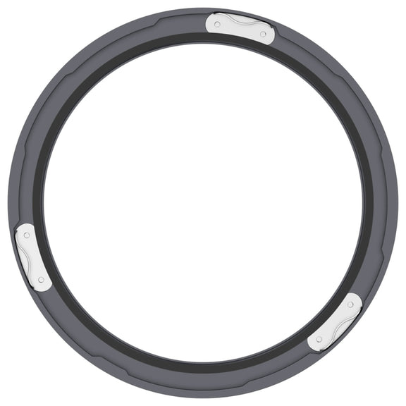 For CMF Watch Pro 2 Smart Watch Metal Bezel Ring Frame Without Words Version(Grey)