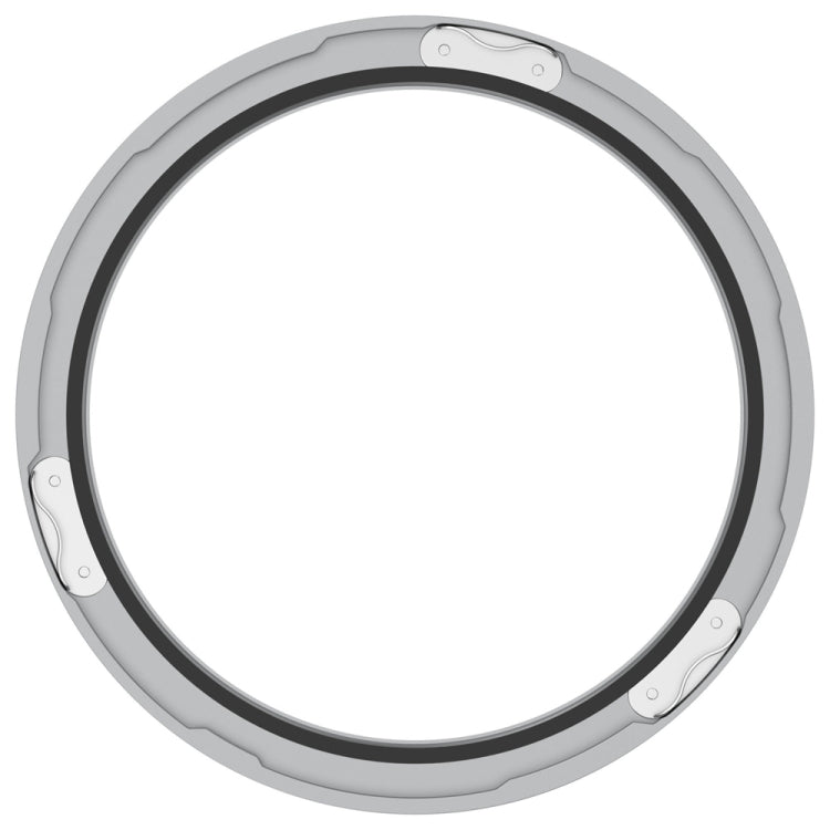 For CMF Watch Pro 2 Smart Watch Metal Bezel Ring Frame Without Words Version(Silver)