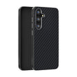For Samsung Galaxy S25 5G / S24 5G ABEEL C Carbon Fiber Series 6D Micro Relief MagSafe Phone Case(Black) - Galaxy S25 5G Cases by PMC Jewellery | Online Shopping South Africa | PMC Jewellery | Buy Now Pay Later Mobicred