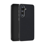 For Samsung Galaxy S25+ 5G / S24+ 5G ABEEL C Carbon Fiber Series 6D Micro Relief MagSafe Phone Case(Black)