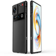 For ZTE nubia Z70 Ultra Aurora Series Lens Protector + Metal Frame Phone Case(Black Silver) - free shipping - PMC TechLife - Order now!