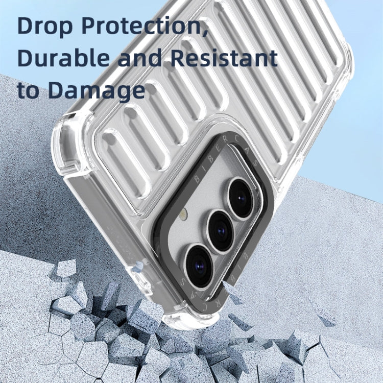 For Samsung Galaxy S25 5G High Transparency TPU Hybrid PC Airbag Phone Case(Transparent) - Galaxy S25 5G Cases by PMC Jewellery | Online Shopping South Africa | PMC Jewellery | Buy Now Pay Later Mobicred