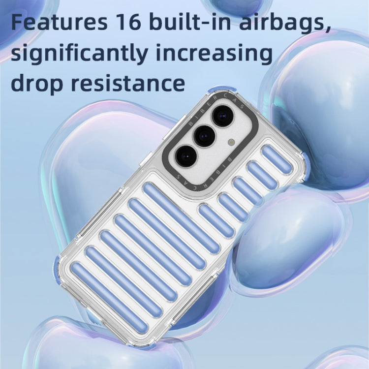 For Samsung Galaxy S25+ 5G High Transparency TPU Hybrid PC Airbag Phone Case(Transparent Green) - Galaxy S25+ 5G Cases by PMC Jewellery | Online Shopping South Africa | PMC Jewellery | Buy Now Pay Later Mobicred