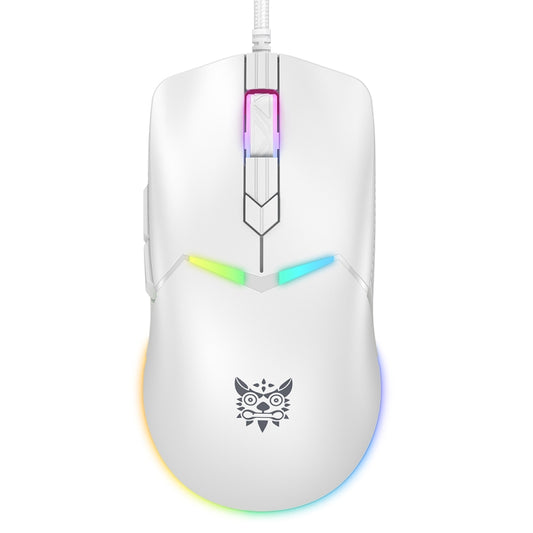 ONIKUMA CW929 RGB 6400DPI Wired Mouse(White) - free shipping - PMC Jewellery - Order now!