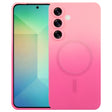 For Samsung Galaxy S25+ 5G Liquid TPU Silicone Gradient MagSafe Phone Case(Pink Red) - free shipping - PMC TechLife - Order now!