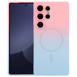 For Samsung Galaxy S25 Ultra 5G Liquid TPU Silicone Gradient MagSafe Phone Case(Pink Blue) - Galaxy S25 Ultra 5G Cases by PMC TechLife | Online Shopping South Africa | PMC TechLife | Buy Now Pay Later Mobicred