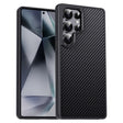 For Samsung Galaxy S25 Ultra 5G Pita Series TPU + PC Texture Phone Case(Black) - Galaxy S25 Ultra 5G Cases by PMC TechLife | Online Shopping South Africa | PMC TechLife | Buy Now Pay Later Mobicred