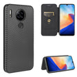 For Blackview A80 Carbon Fiber Texture Horizontal Flip TPU + PC + PU Leather Case with Card Slot(Black) - More Brand by PMC TechLife | Online Shopping South Africa | PMC TechLife