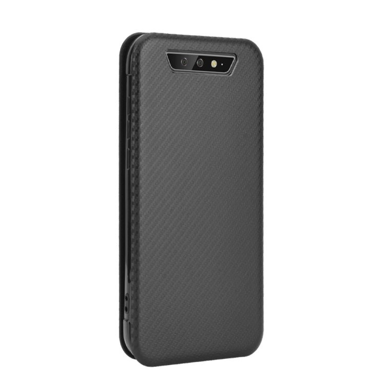For Blackview BV5500 / BV5500 Pro / BV5500 Plus Carbon Fiber Texture Horizontal Flip TPU + PC + PU Leather Case with Card Slot(Black) - More Brand by PMC TechLife | Online Shopping South Africa | PMC TechLife | Buy Now Pay Later Mobicred