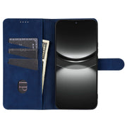 For Samsung Galaxy S25+ 5G AZNS Skin Feel Calf Texture Flip Leather Phone Case(Blue)