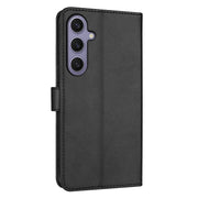 For Samsung Galaxy S25+ 5G AZNS Skin Feel Calf Texture Flip Leather Phone Case(Black)