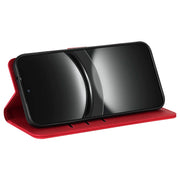 For Samsung Galaxy S25+ 5G AZNS Skin Feel Calf Texture Flip Leather Phone Case(Red)