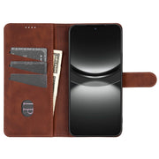 For Samsung Galaxy S25 Ultra 5G AZNS Skin Feel Calf Texture Flip Leather Phone Case(Brown)