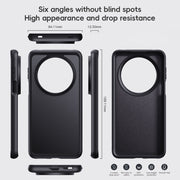 For Huawei Mate 70 Pro / 70 Pro+ Carbon Fiber Kevlar MagSafe Magnetic Phone Case(Black)