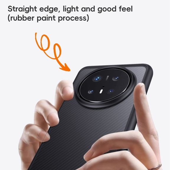 For Huawei Mate 70 Pro / 70 Pro+ Carbon Fiber Kevlar MagSafe Magnetic Phone Case(Black)