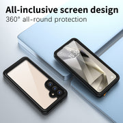 For Samsung Galaxy S25+ 5G RedPepper IP68 Water-resistant Triple-proof Phone Case(Black)