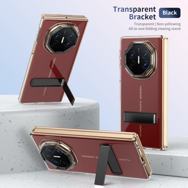 For Huawei Mate XT Ultimate Ice-Cold Holder PC Hybrid TPU Phone Case(Black) - Huawei Cases by PMC TechLife | Online Shopping South Africa | PMC TechLife | Buy Now Pay Later Mobicred