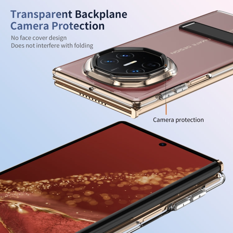 For Huawei Mate XT Ultimate Ice-Cold Holder PC Hybrid TPU Phone Case(Black) - Huawei Cases by PMC TechLife | Online Shopping South Africa | PMC TechLife | Buy Now Pay Later Mobicred