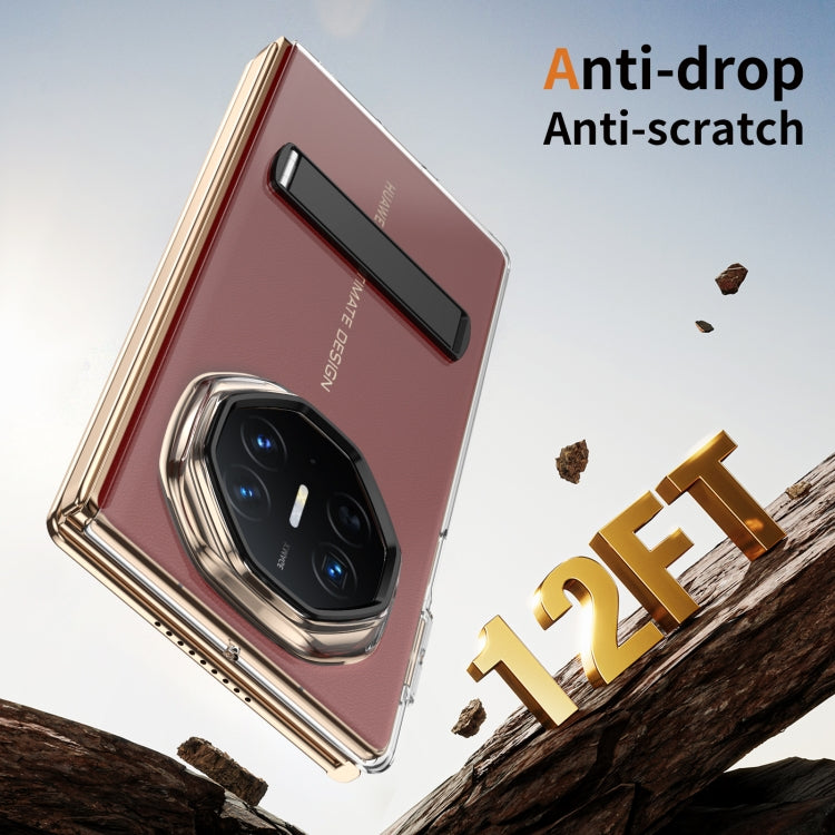 For Huawei Mate XT Ultimate Ice-Cold Holder PC Hybrid TPU Phone Case(Black) - Huawei Cases by PMC TechLife | Online Shopping South Africa | PMC TechLife | Buy Now Pay Later Mobicred