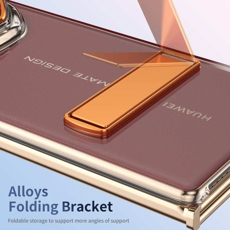 For Huawei Mate XT Ultimate Ice-Cold Holder PC Hybrid TPU Phone Case(Orange) - Huawei Cases by PMC TechLife | Online Shopping South Africa | PMC TechLife | Buy Now Pay Later Mobicred