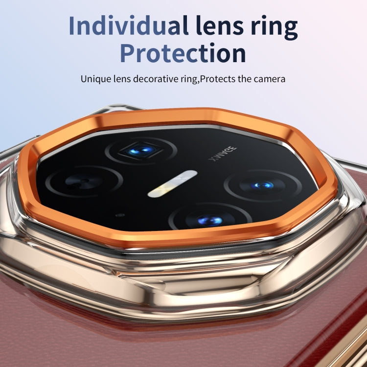 For Huawei Mate XT Ultimate Ice-Cold Holder PC Hybrid TPU Phone Case(Orange) - Huawei Cases by PMC TechLife | Online Shopping South Africa | PMC TechLife | Buy Now Pay Later Mobicred