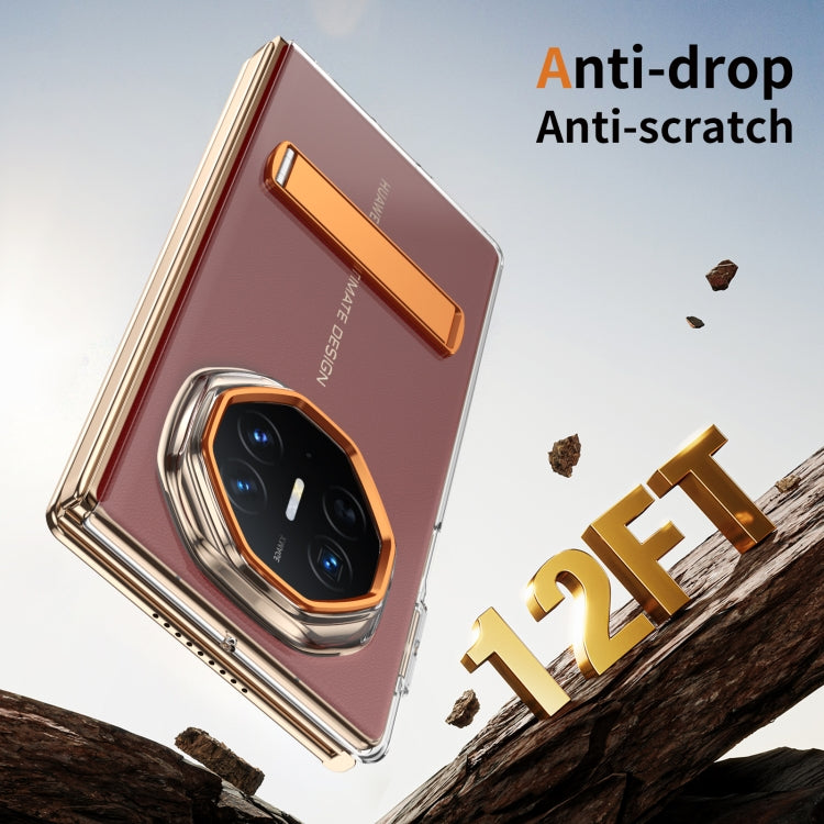 For Huawei Mate XT Ultimate Ice-Cold Holder PC Hybrid TPU Phone Case(Orange) - Huawei Cases by PMC TechLife | Online Shopping South Africa | PMC TechLife | Buy Now Pay Later Mobicred