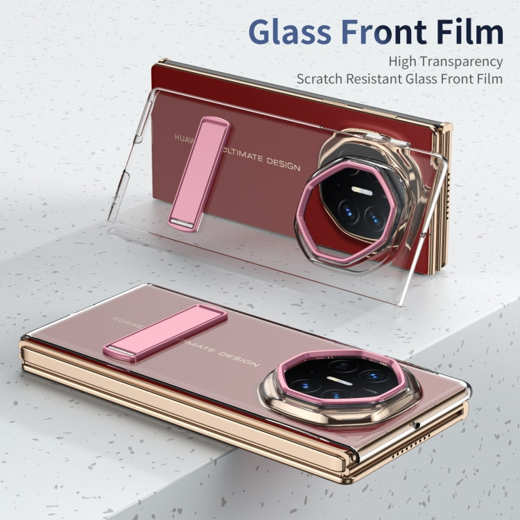 For Huawei Mate XT Ultimate Ice-Cold Holder PC Hybrid TPU Phone Case(Pink) - Huawei Cases by PMC TechLife | Online Shopping South Africa | PMC TechLife | Buy Now Pay Later Mobicred