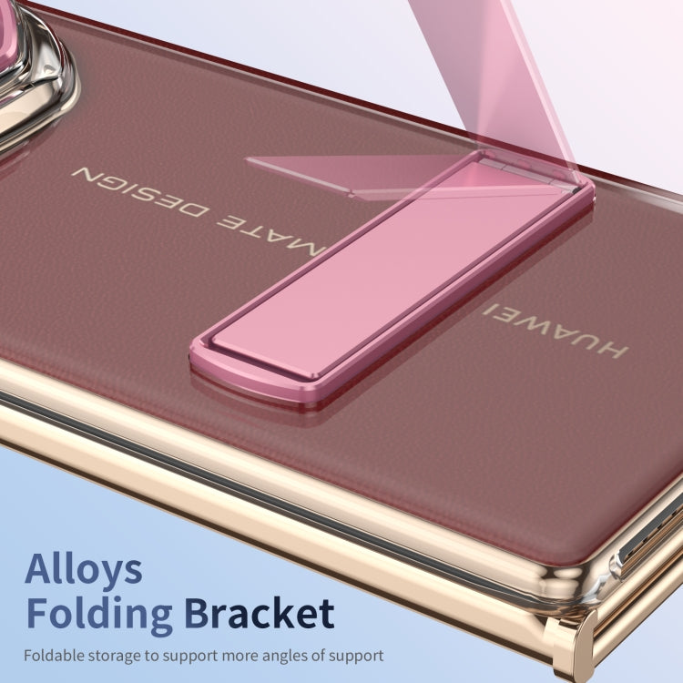 For Huawei Mate XT Ultimate Ice-Cold Holder PC Hybrid TPU Phone Case(Pink) - Huawei Cases by PMC TechLife | Online Shopping South Africa | PMC TechLife | Buy Now Pay Later Mobicred