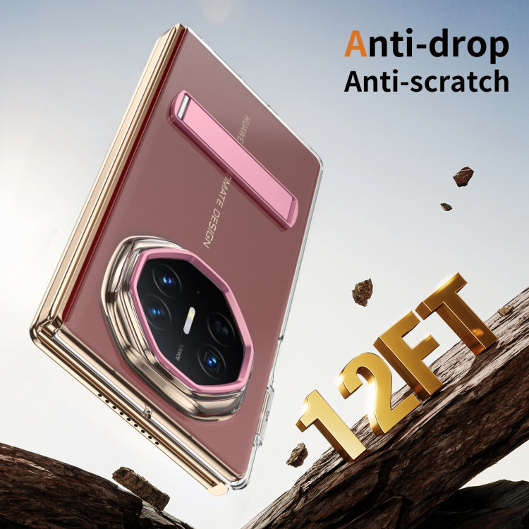 For Huawei Mate XT Ultimate Ice-Cold Holder PC Hybrid TPU Phone Case(Pink) - Huawei Cases by PMC TechLife | Online Shopping South Africa | PMC TechLife | Buy Now Pay Later Mobicred