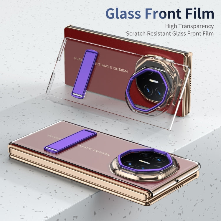 For Huawei Mate XT Ultimate Ice-Cold Holder PC Hybrid TPU Phone Case(Purple) - Huawei Cases by PMC TechLife | Online Shopping South Africa | PMC TechLife | Buy Now Pay Later Mobicred