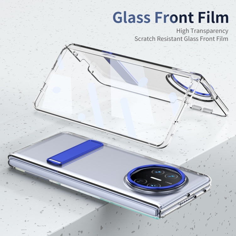 For Huawei Mate X3 Ice-Cold Holder PC Hybrid TPU Phone Case(Blue) - Huawei Cases by PMC TechLife | Online Shopping South Africa | PMC TechLife | Buy Now Pay Later Mobicred