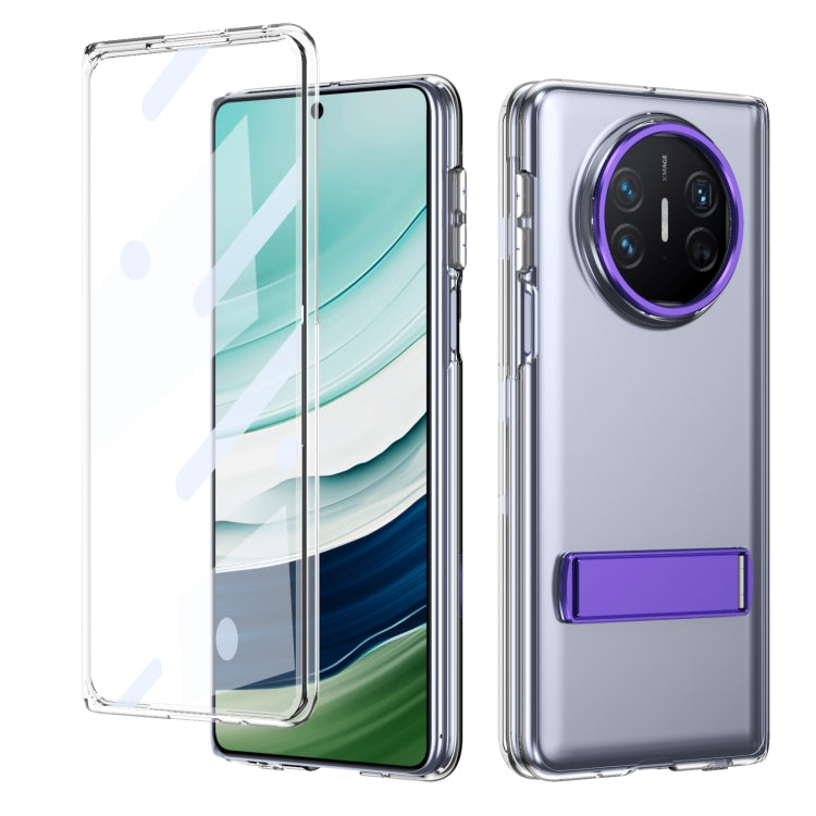 For Huawei Mate X3 Ice-Cold Holder PC Hybrid TPU Phone Case(Purple) - Huawei Cases by PMC TechLife | Online Shopping South Africa | PMC TechLife | Buy Now Pay Later Mobicred