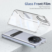 For Huawei Mate X5 Ice-Cold Holder PC Hybrid TPU Phone Case(Black)
