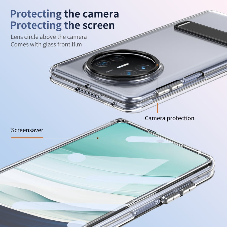 For Huawei Mate X5 Ice-Cold Holder PC Hybrid TPU Phone Case(Black) - Huawei Cases by PMC TechLife | Online Shopping South Africa | PMC TechLife | Buy Now Pay Later Mobicred