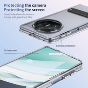 For Huawei Mate X5 Ice-Cold Holder PC Hybrid TPU Phone Case(Black)