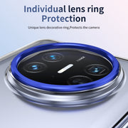 For Huawei Mate X5 Ice-Cold Holder PC Hybrid TPU Phone Case(Blue)