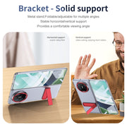 For Huawei Mate X5 Ice-Cold Holder PC Hybrid TPU Phone Case(Red)