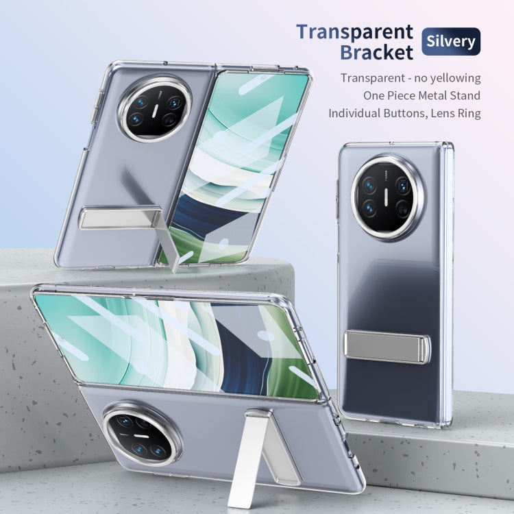For Huawei Mate X5 Ice-Cold Holder PC Hybrid TPU Phone Case(Silver)