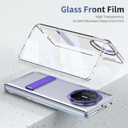 For Huawei Mate X5 Ice-Cold Holder PC Hybrid TPU Phone Case(Purple)